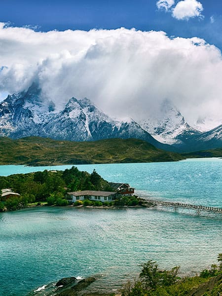 View of Torres del paine