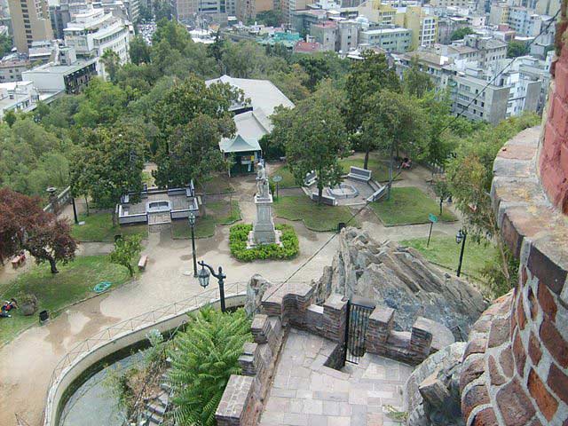 Plaza Pedro de Valdivia, Santiago, Chile