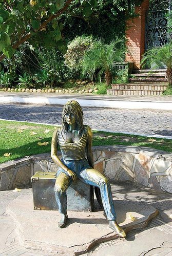 Bardot statue, Orla Bardot, Buzios, Brazil