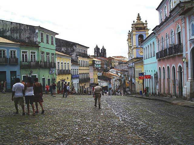 Pelourinho in Salvador de Bahia