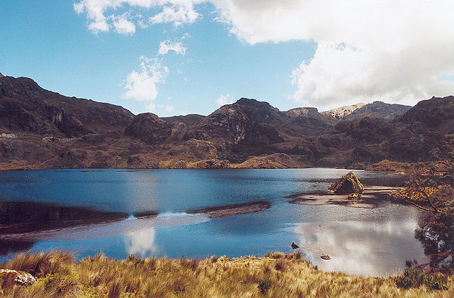 Beautiful glacier-carved lagoons dot the cloud forest and paramo highlands of this national park near Cuenca.