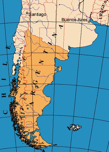 Patagonia map, Latin America For Less