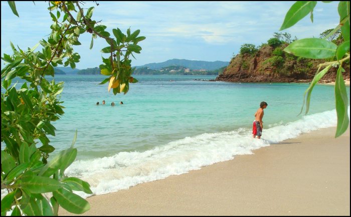 Costa Rica beach Playa Conchal