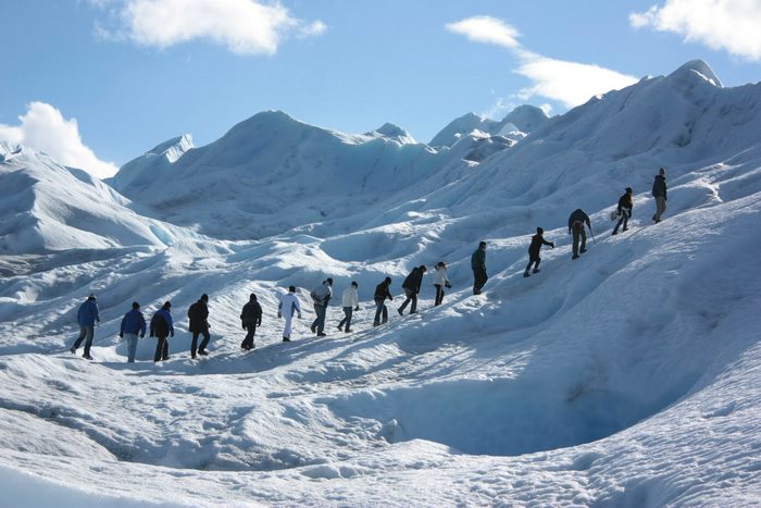 Mini trekking perito moreno glacier