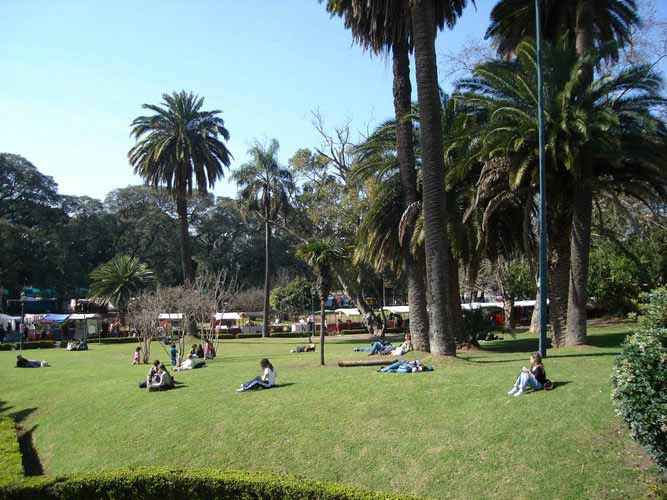 Buenos Aires Recoleta Plaza Francia