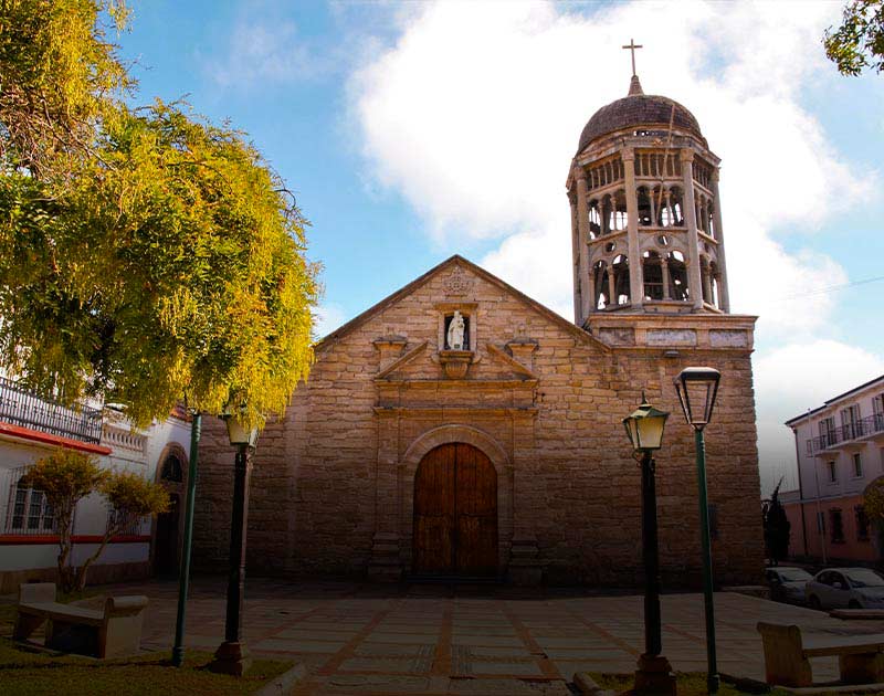 The historic Santo Domingo church in La Serena, declared a national monument of Chile in 2001.