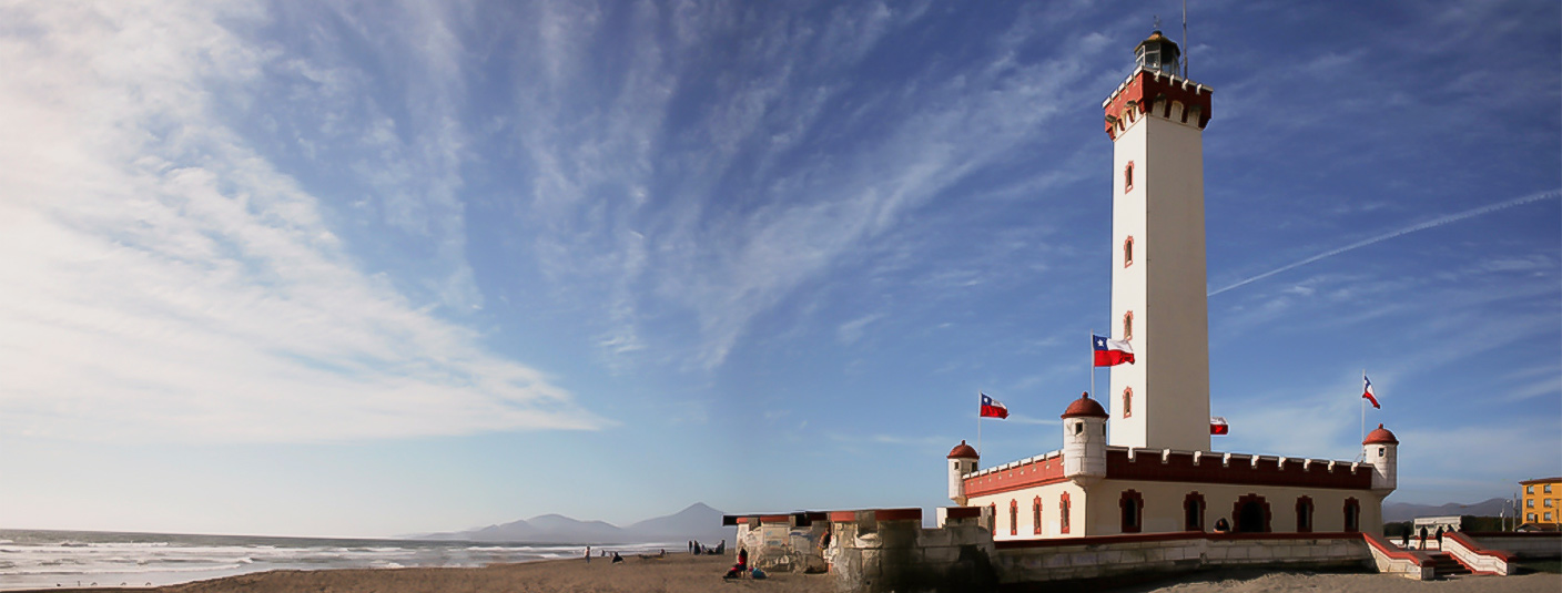 The Monumental Lighthouse of La Serena, one of the city's most popular attractions.