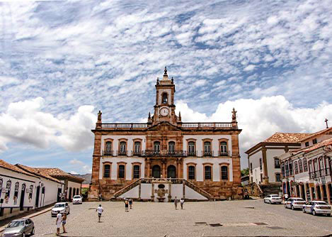 The Museum of the Inconfidência, one of the many beautiful museums offered by Ouro Preto.
